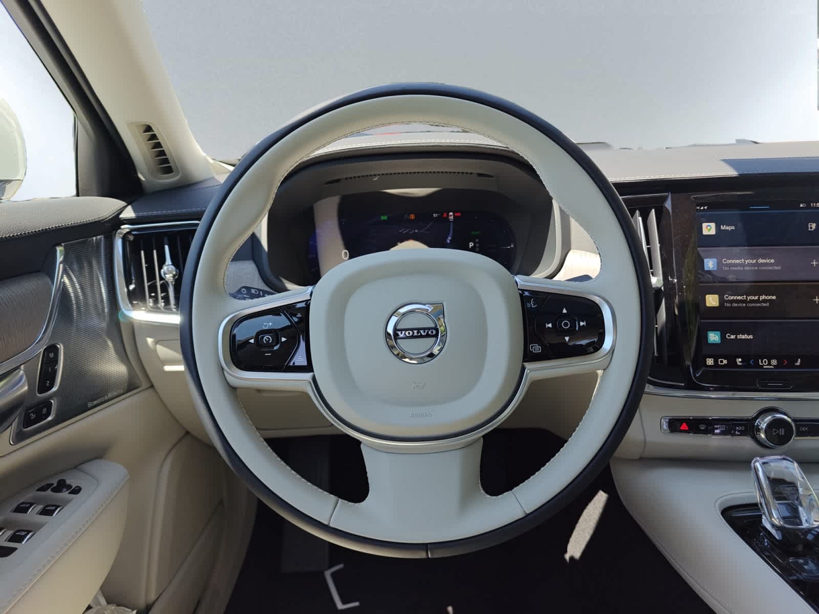 used 2024 Volvo S90 plug-in hybrid car, priced at $78,495