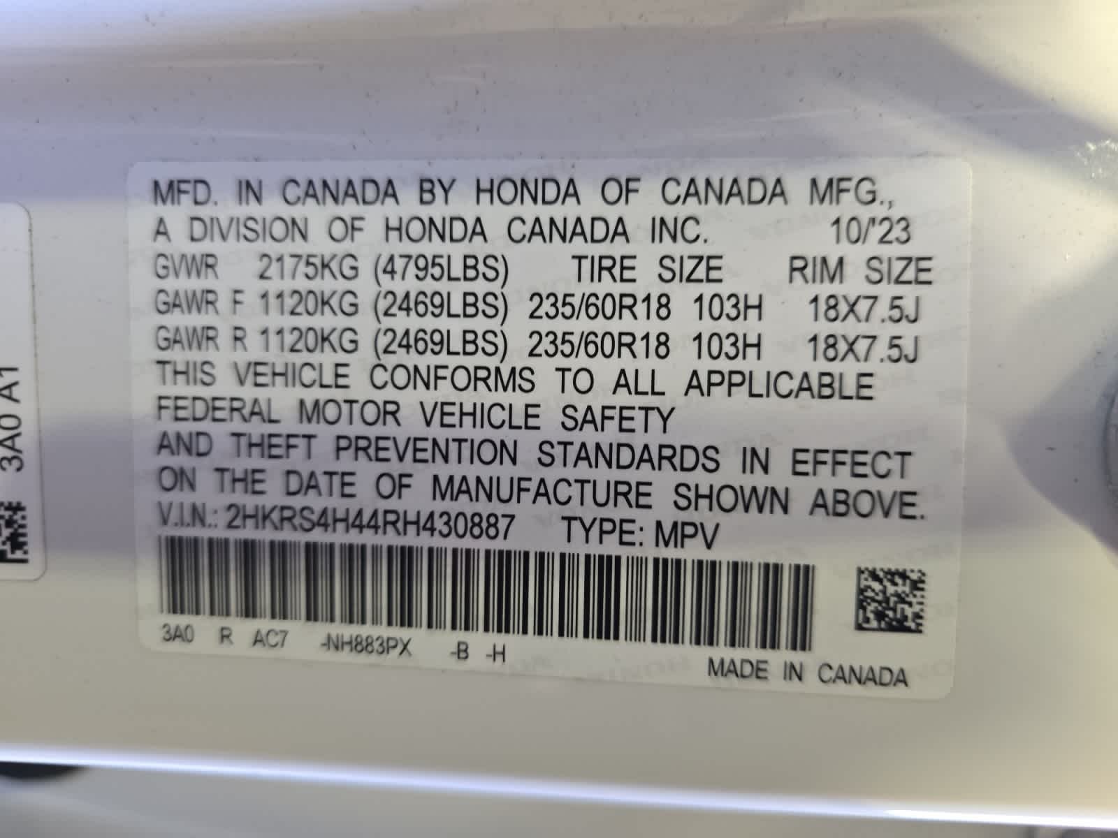 2024 Honda CR-V EX - Photo 41