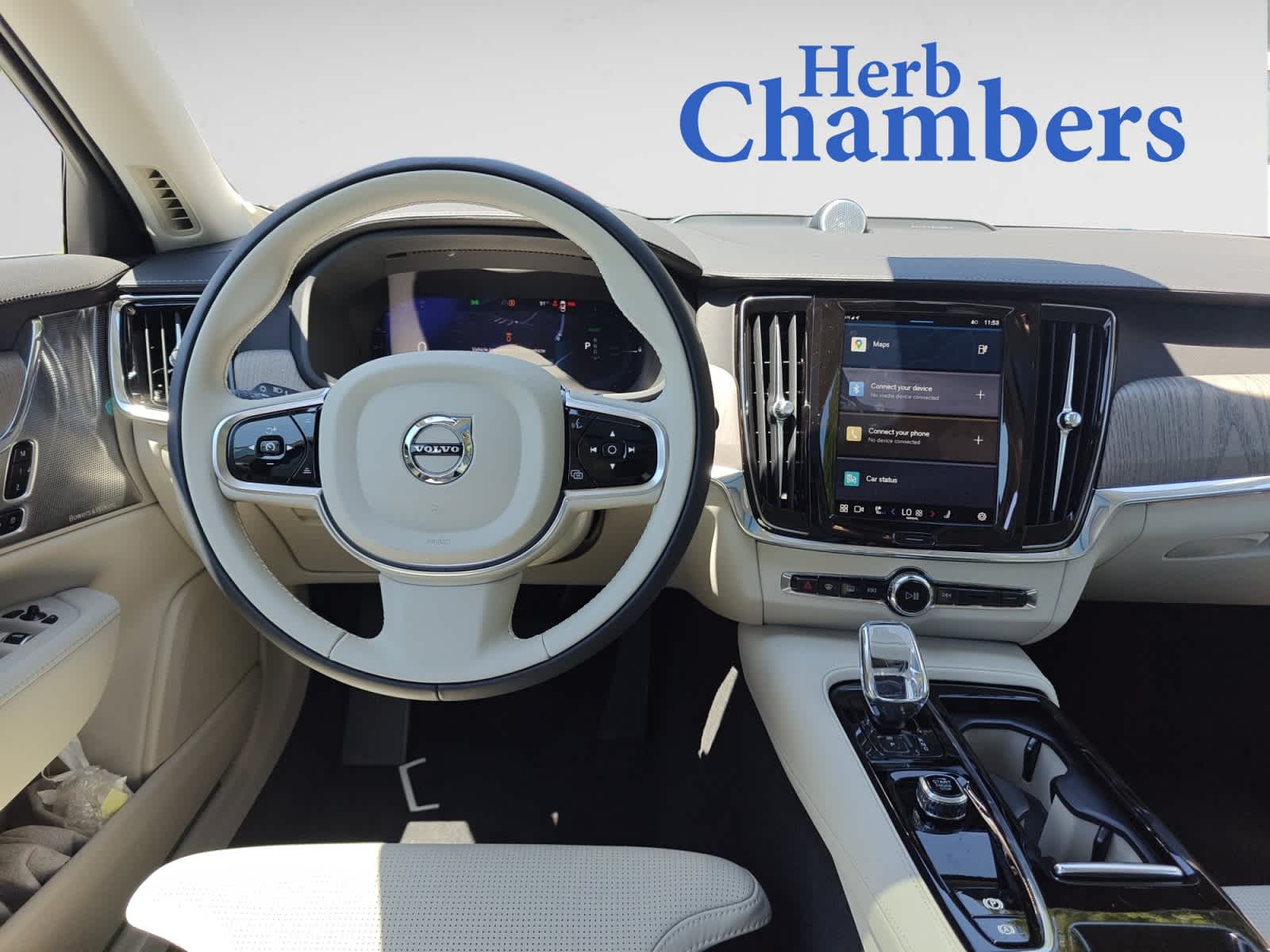 used 2024 Volvo S90 plug-in hybrid car, priced at $78,495
