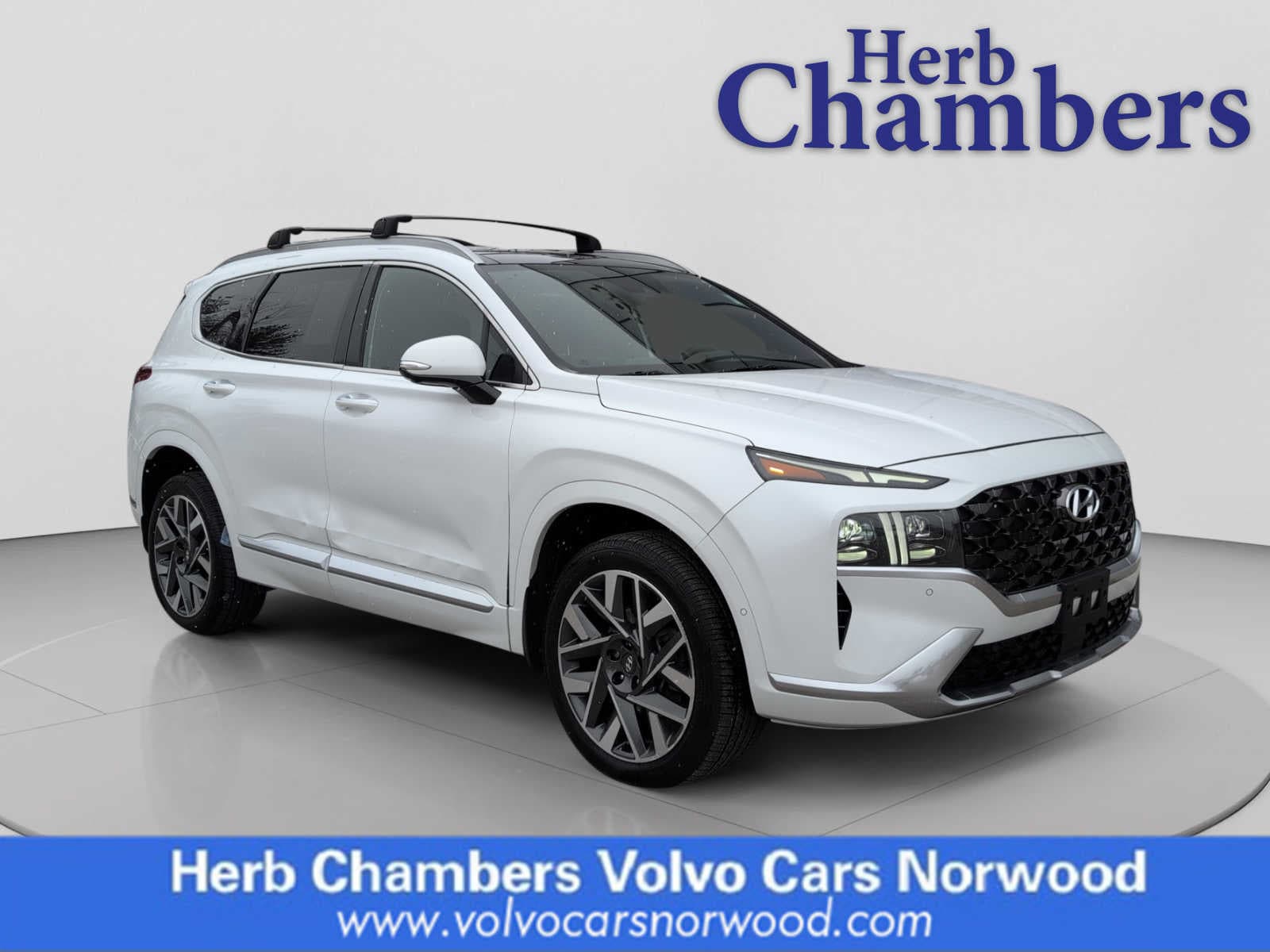 used 2021 Hyundai Santa Fe car, priced at $23,998