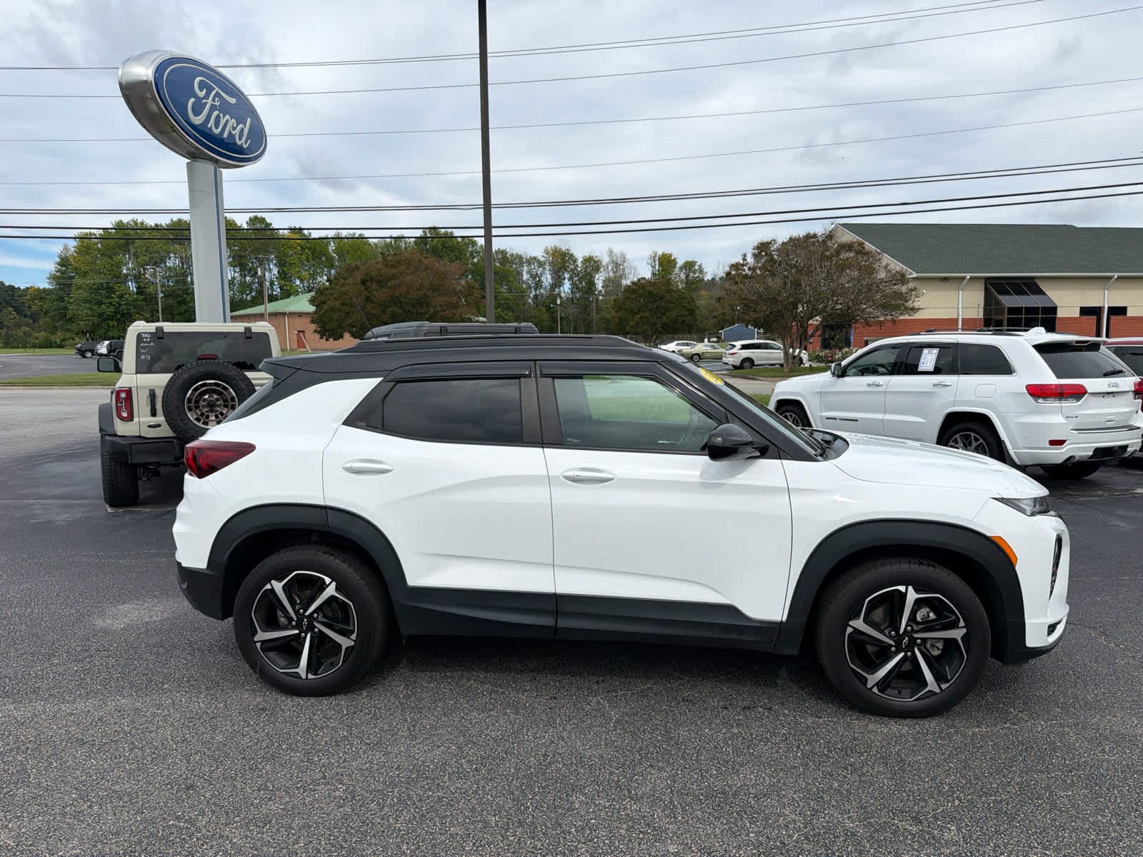Used 2023 Chevrolet TrailBlazer RS with VIN KL79MTSL5PB087829 for sale in Franklin, VA