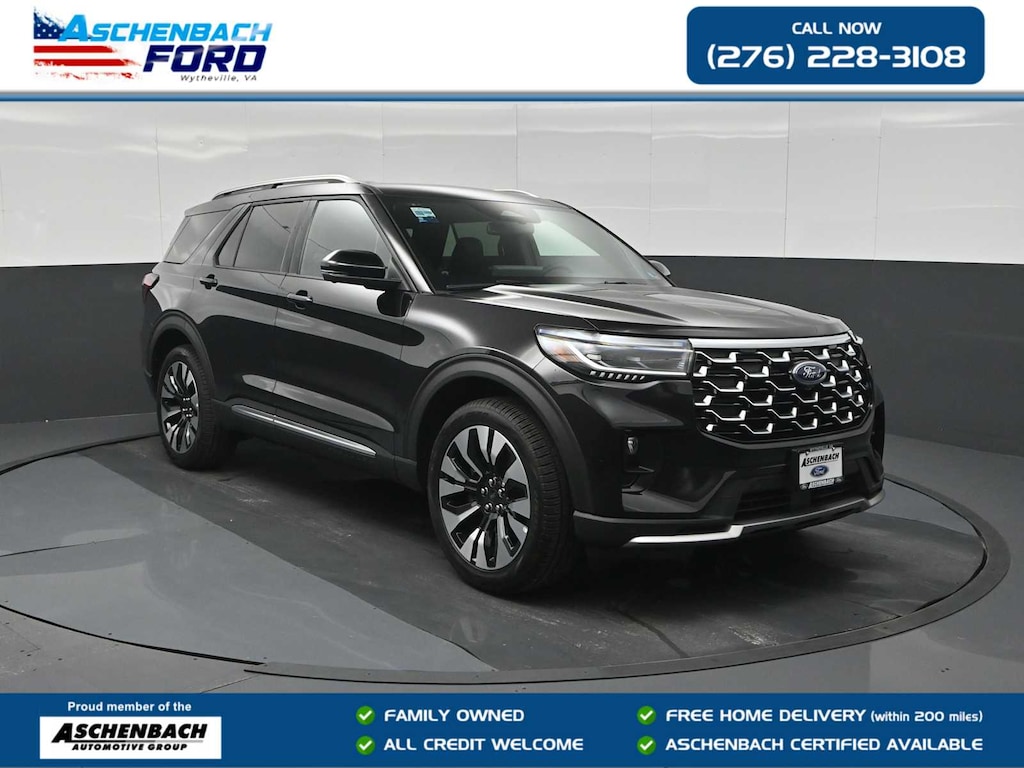 New 2026 Ford Explorer Platinum 4WD