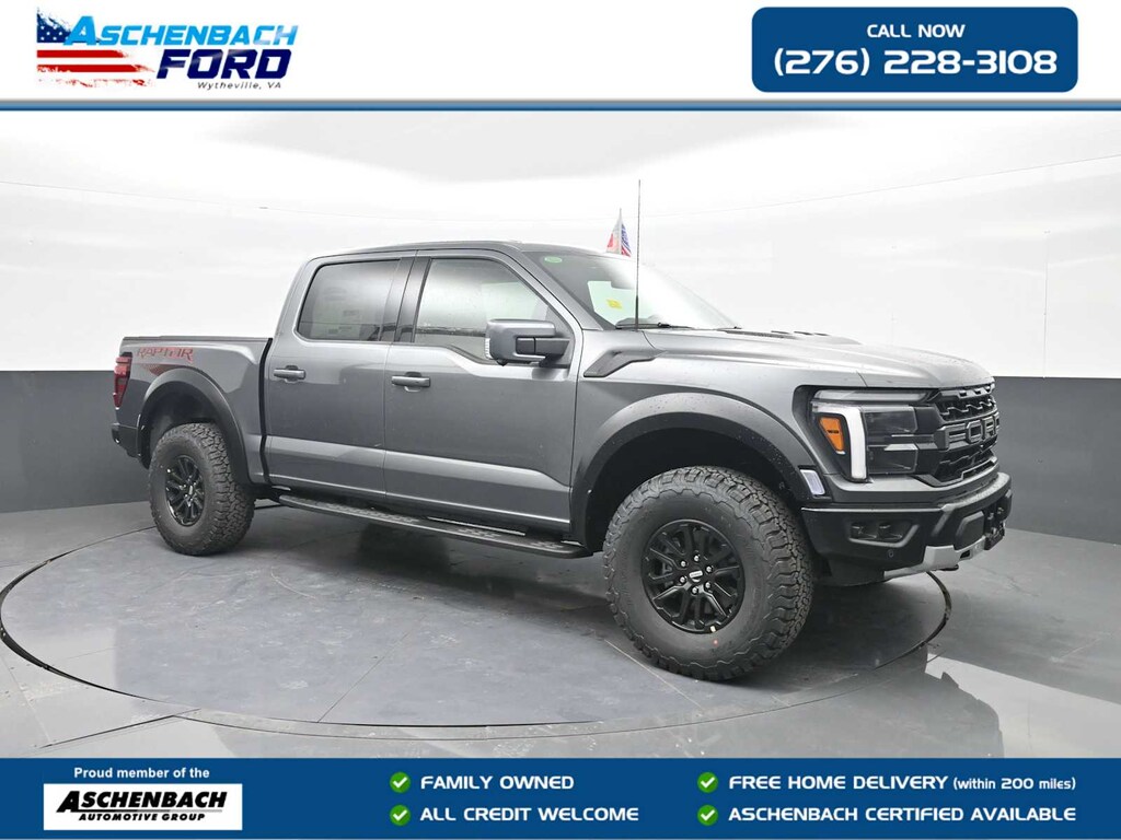 New 2026 Ford F-150 Raptor 4WD Supercrew 5.5 Box 4WD SuperCrew 5.5 Box
