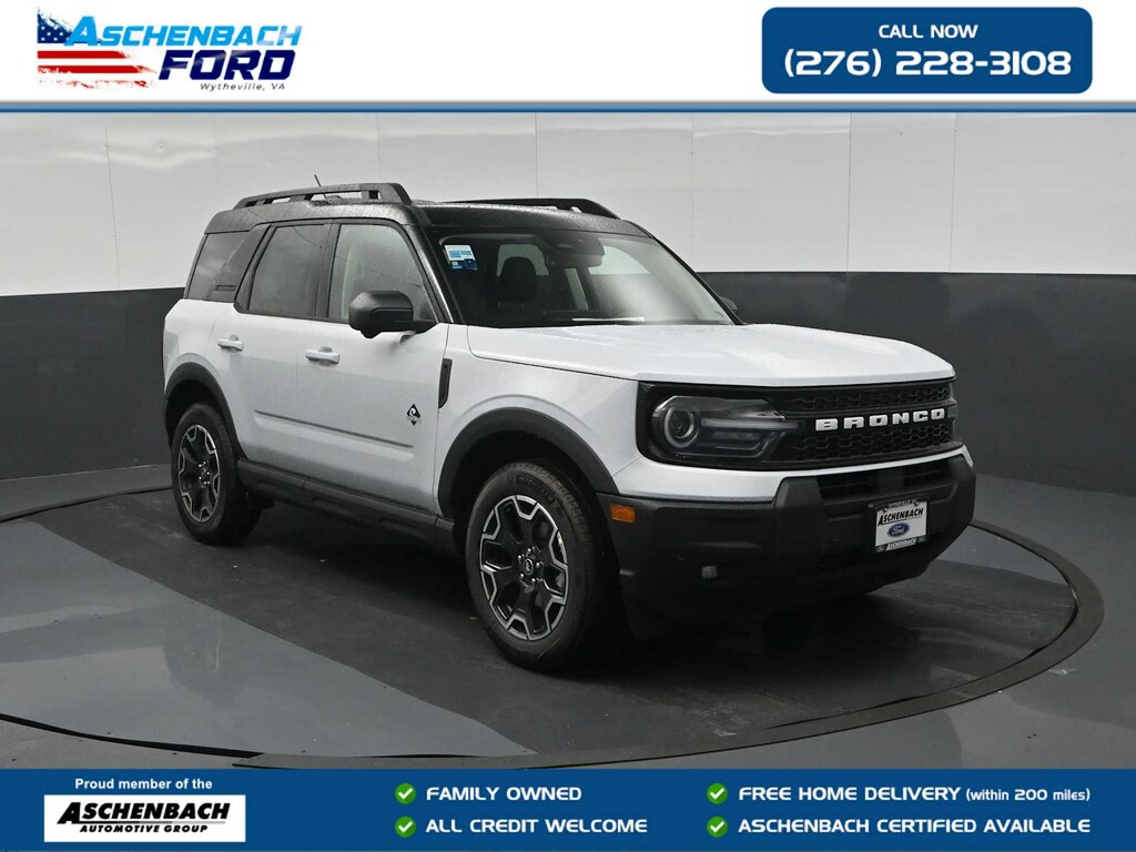 New 2026 Ford Bronco Sport Outer Banks 4x4