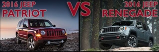 New Jeep Patriot vs New Jeep Renegade Asheboro NC