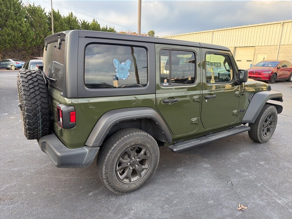 Used 2021 Jeep Wrangler Unlimited Sport SUV