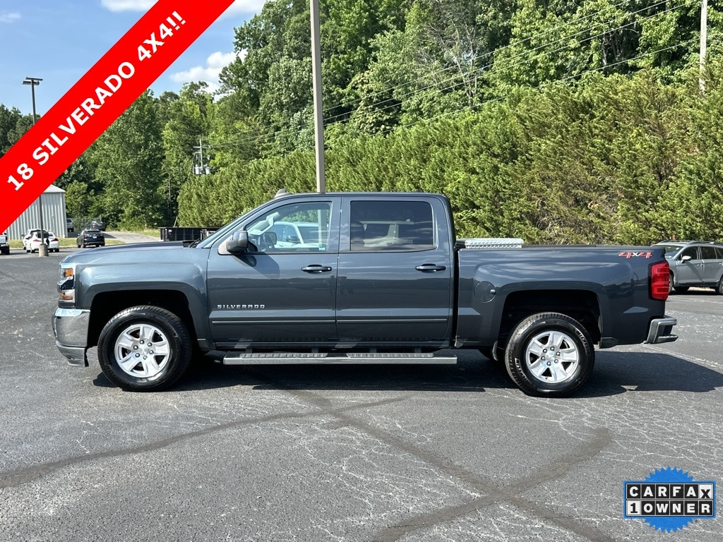 Used 2018 Chevrolet Silverado 1500 LT with VIN 3GCUKREC7JG403120 for sale in Asheboro, NC