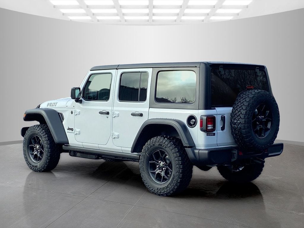 New 2026 Jeep Wrangler 4-DOOR WILLYS Sport Utility
