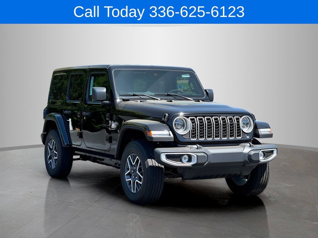 New 2025 Jeep Wrangler 4-DOOR SAHARA Sport Utility