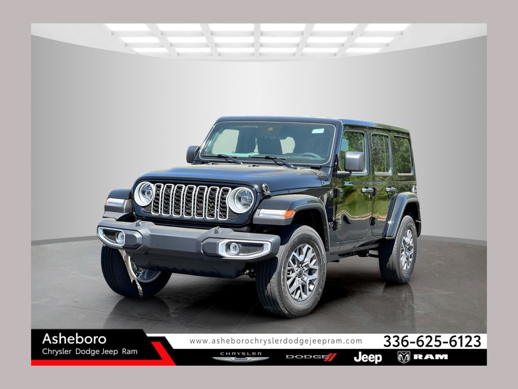 New 2025 Jeep Wrangler 4-DOOR SAHARA Sport Utility