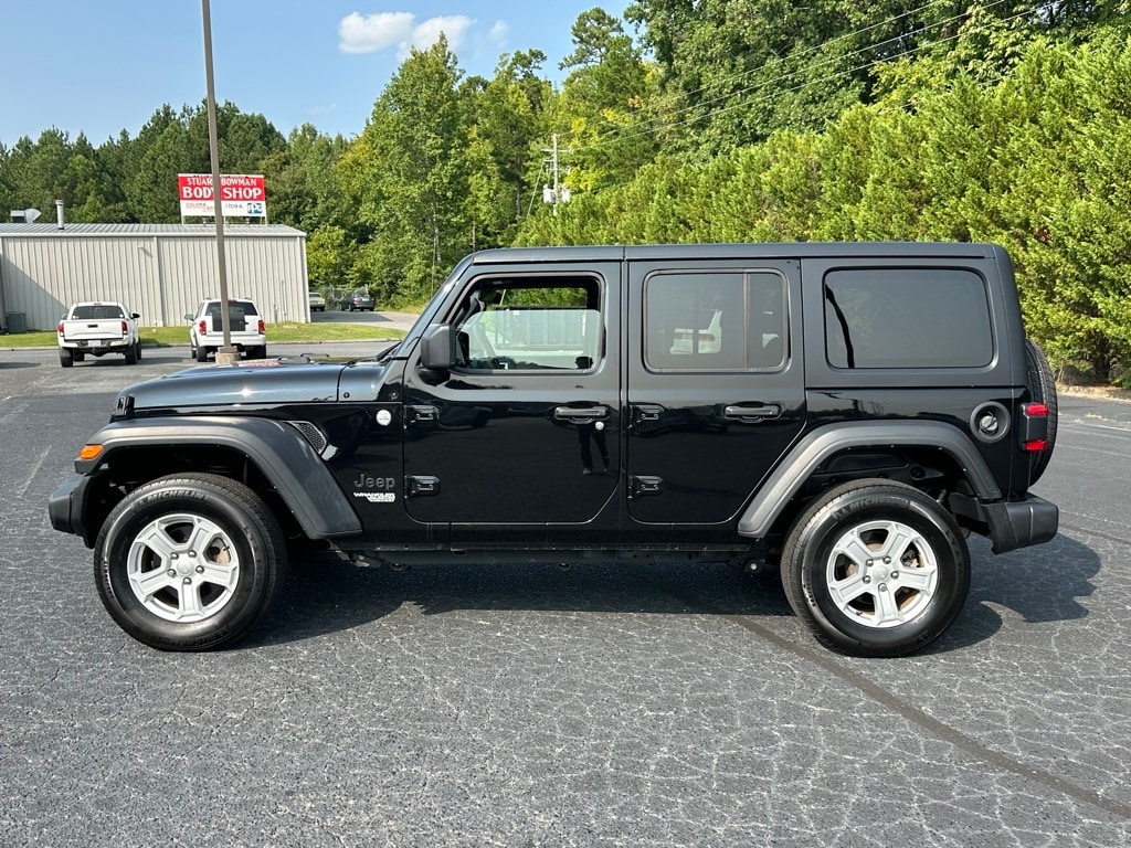 Used 2021 Jeep Wrangler Unlimited Sport S with VIN 1C4HJXDN6MW743943 for sale in Asheboro, NC