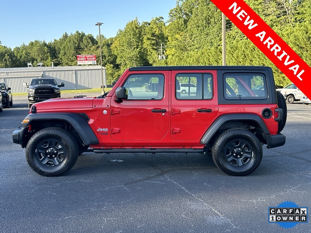 Used 2020 Jeep Wrangler Unlimited Sport with VIN 1C4HJXDG4LW201966 for sale in Asheboro, NC