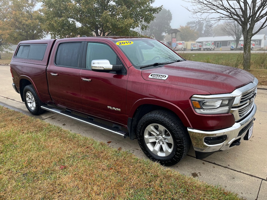 Used 2019 Ram 1500 Laramie 4x4 Crew Cab 64 Box