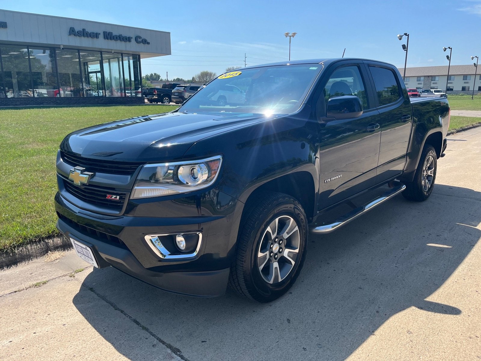 Used 2015 Chevrolet Colorado Z71 with VIN 1GCGTCE35F1242053 for sale in Spencer, IA