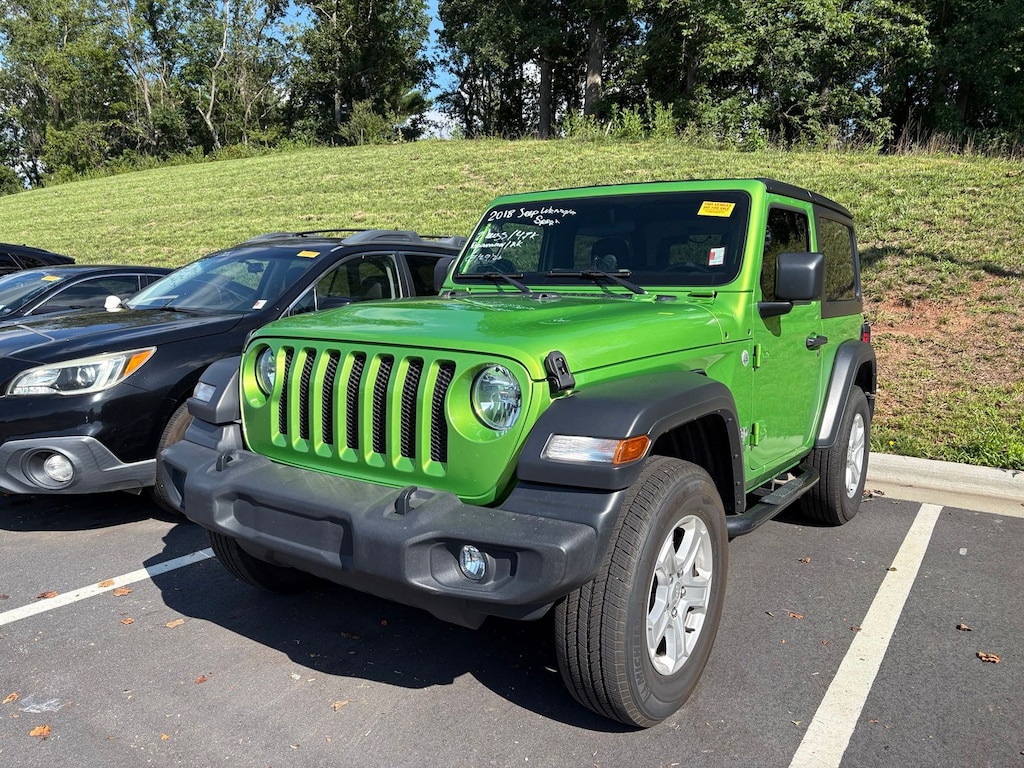 Used 2018 Jeep Wrangler Sport S SUV