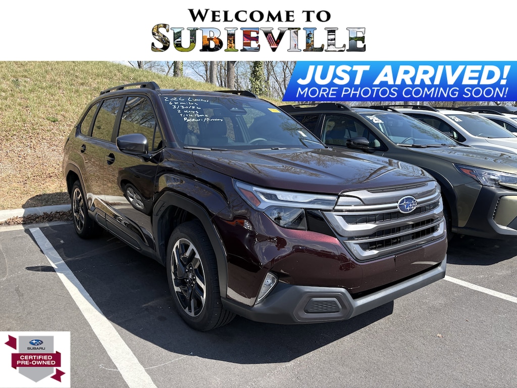 Certified 2026 Subaru Forester Limited Limited AWD