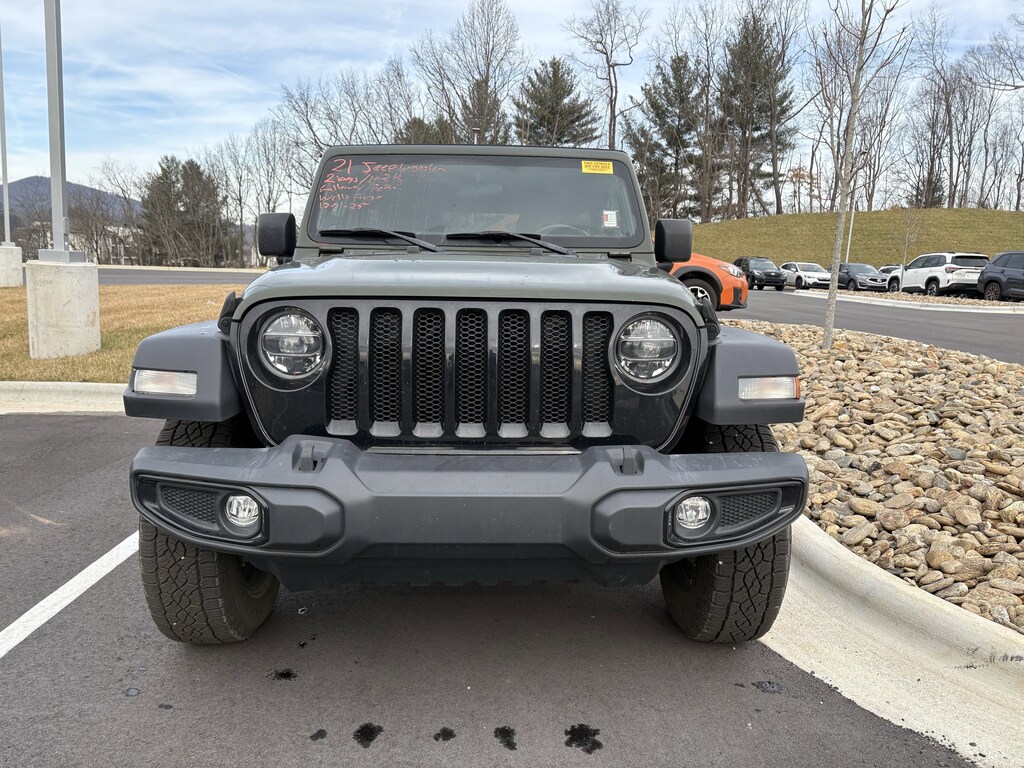 Used 2021 Jeep Wrangler Unlimited Willys Unlimited Willys 4x4