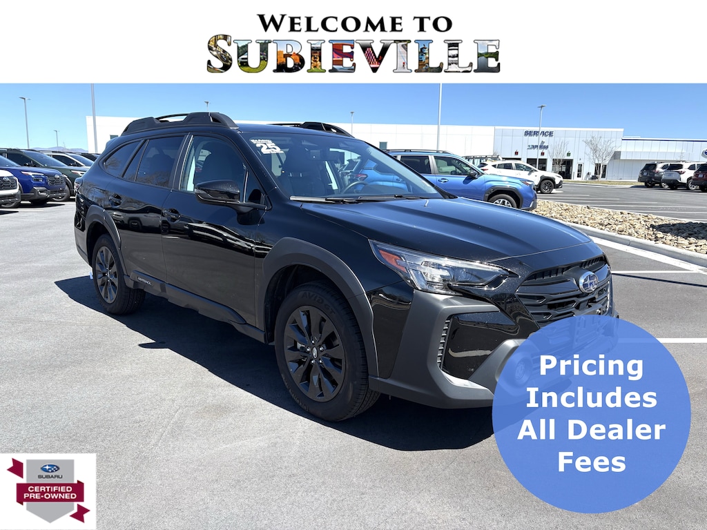 Certified 2025 Subaru Outback Onyx Edition Onyx Edition AWD