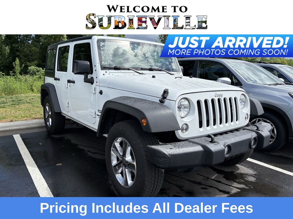 Used 2017 Jeep Wrangler Unlimited Sport SUV