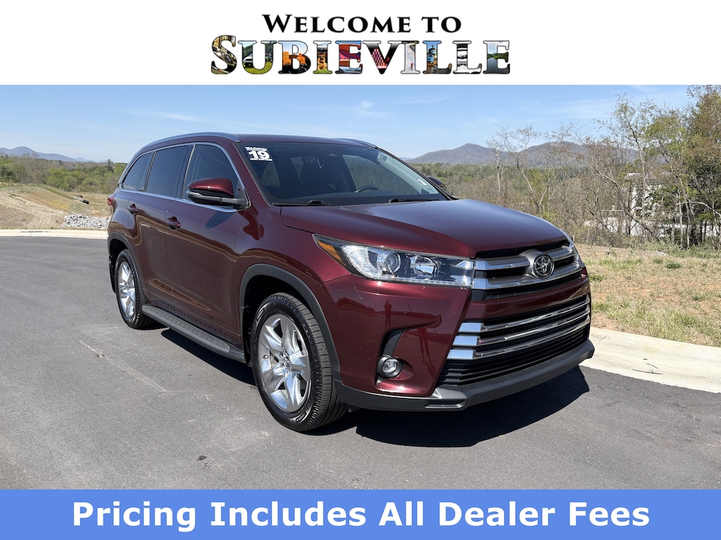 Used 2019 Toyota Highlander Limited Limited V6 AWD