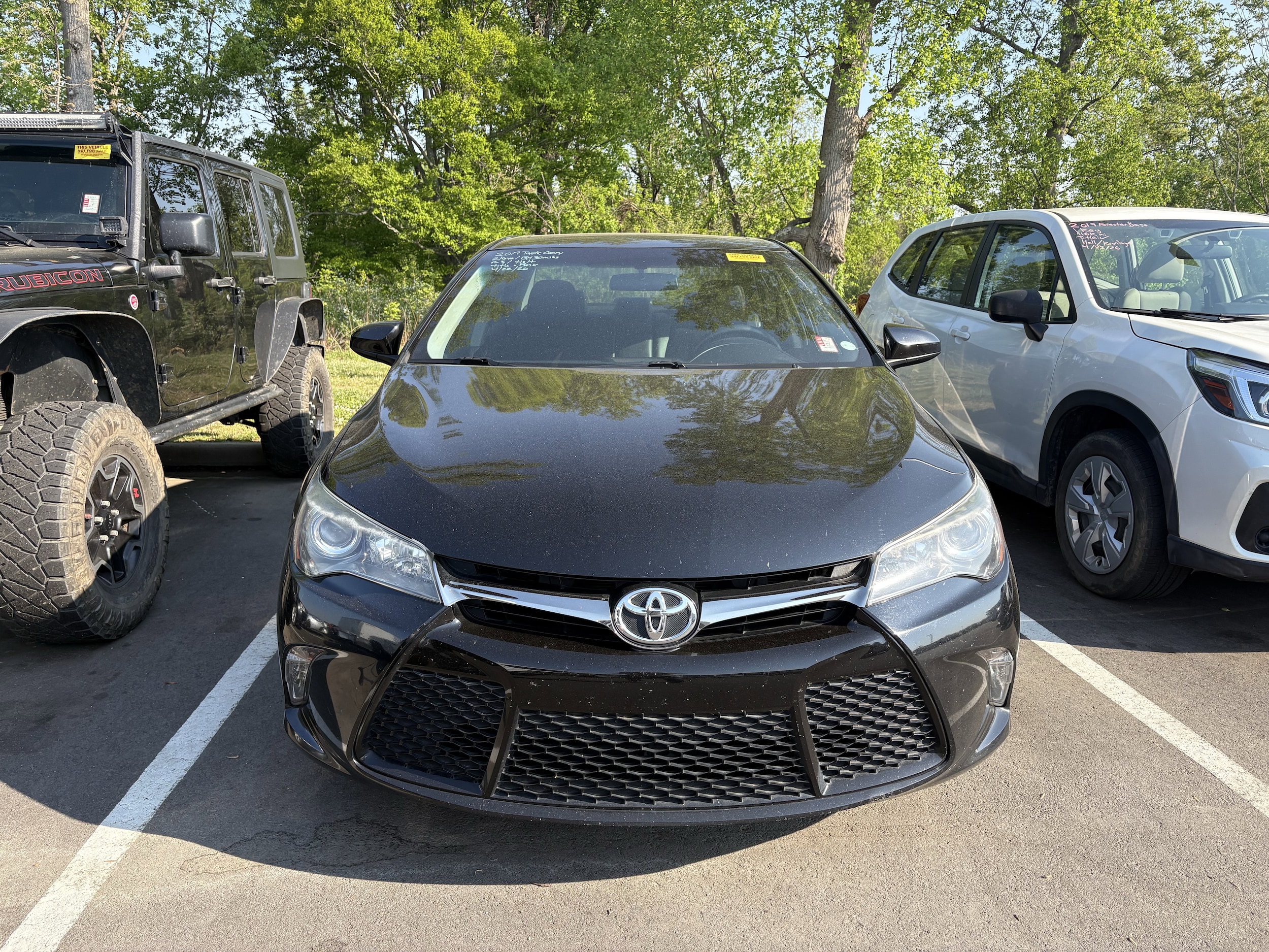 Used 2017 Toyota Camry XSE with VIN 4T1BF1FK0HU306492 for sale in Asheville, NC