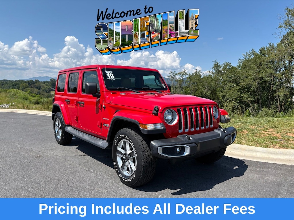 Used 2019 Jeep Wrangler Unlimited Sahara SUV