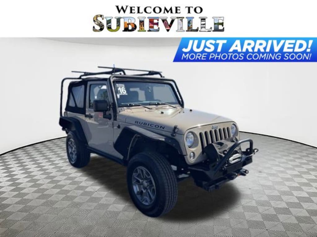 Used 2016 Jeep Wrangler Rubicon 4WD  Rubicon