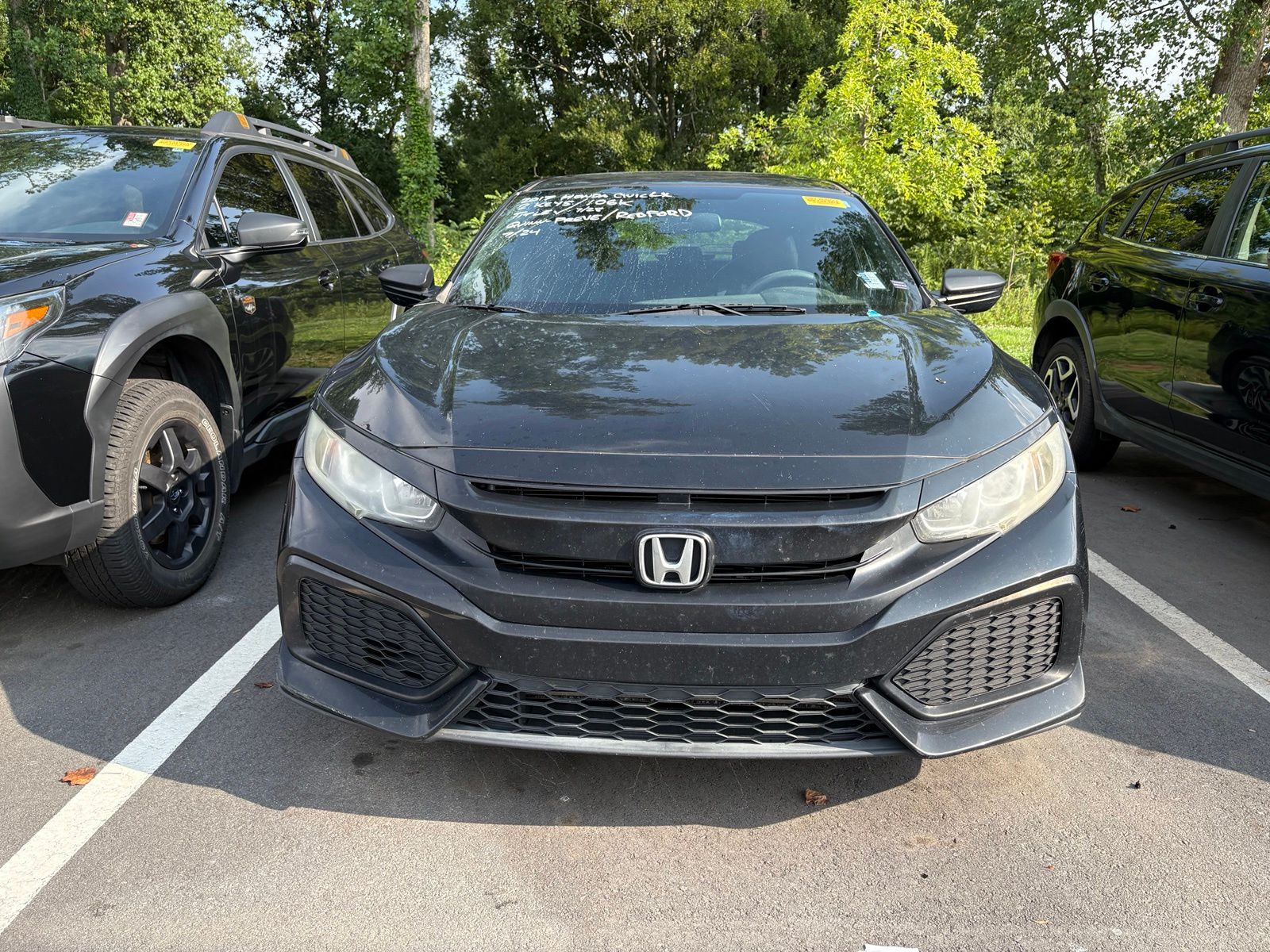 Used 2017 Honda Civic Hatchback LX with VIN SHHFK7H23HU204418 for sale in Asheville, NC