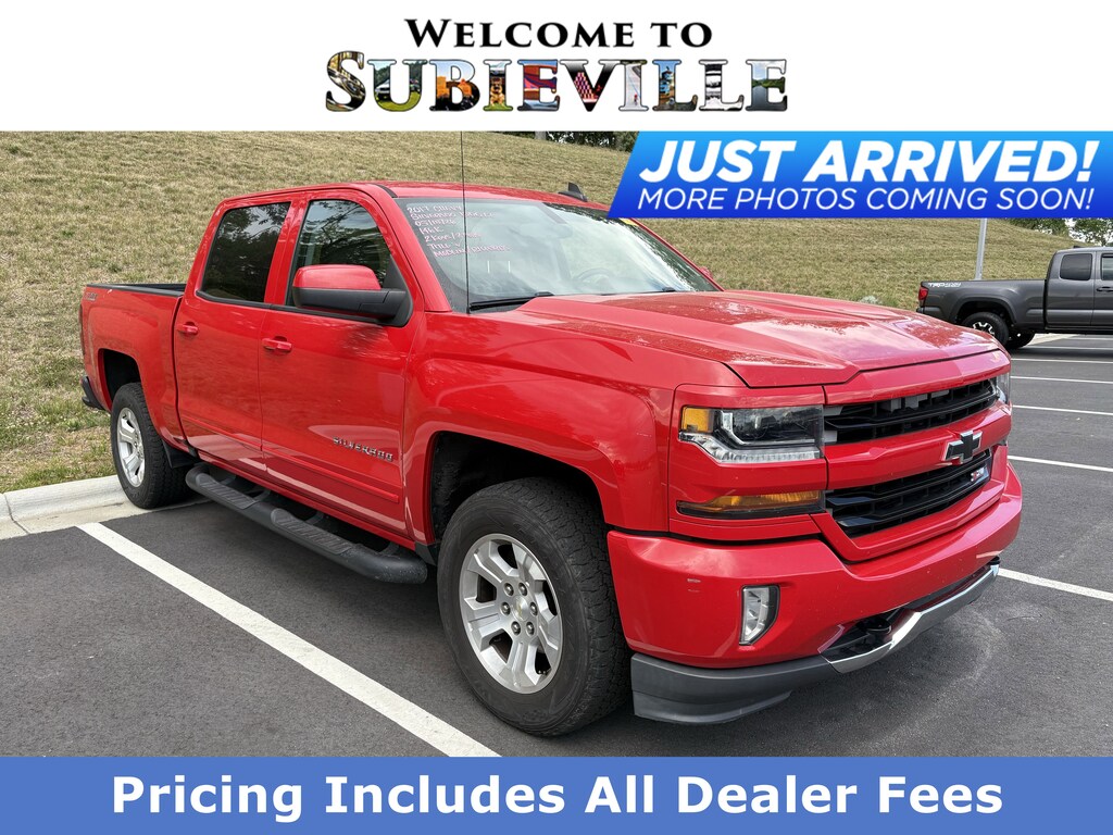 Used 2017 Chevrolet Silverado 1500 LT 4WD Crew Cab 143.5 LT w/2LT