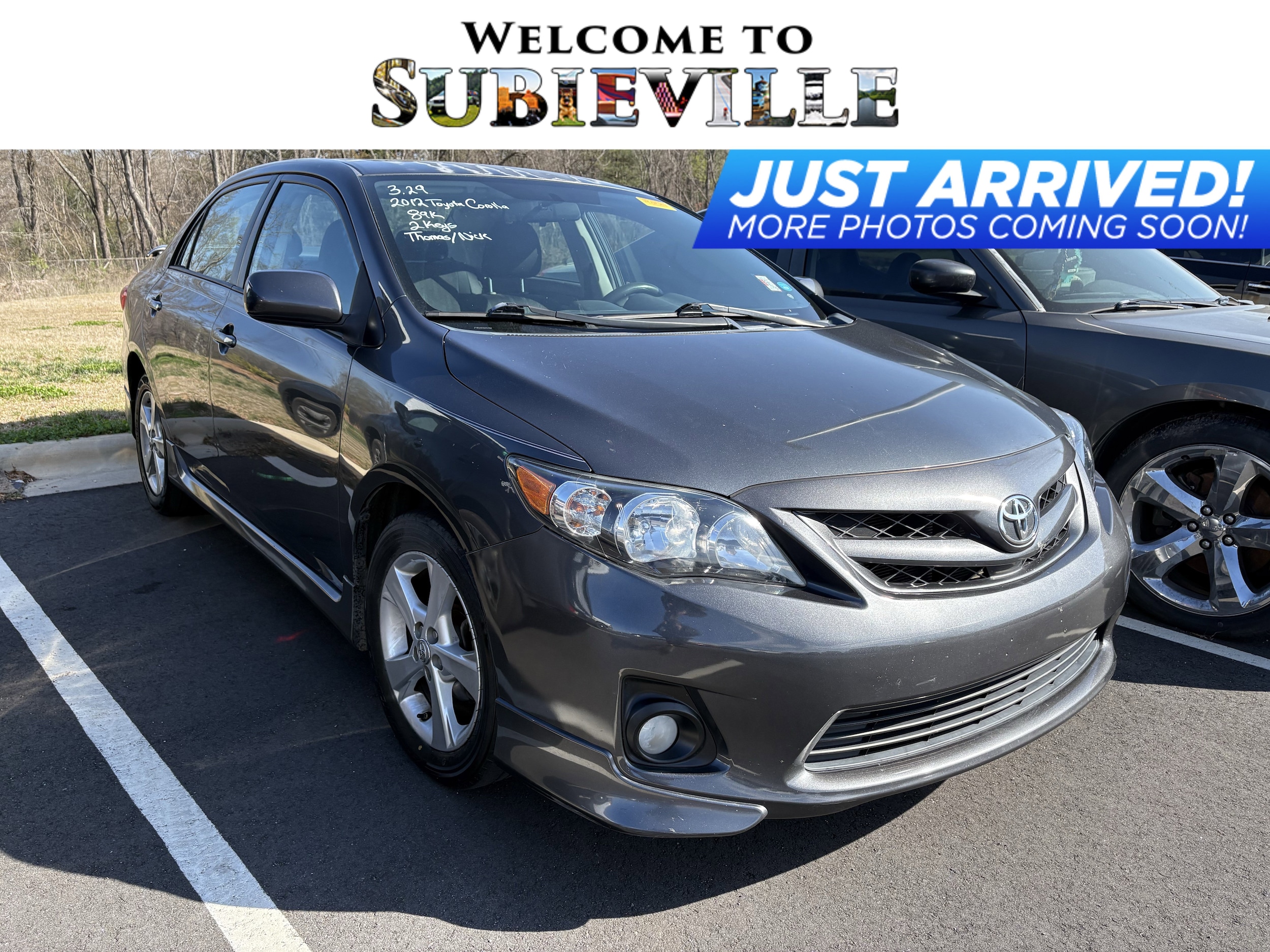 2012 Toyota Corolla S