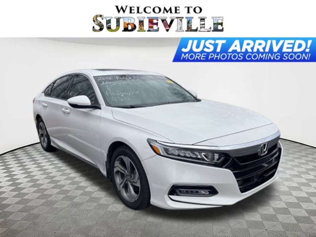 Used 2018 Honda Accord Sedan EX-L 1.5T EX-L 1.5T CVT