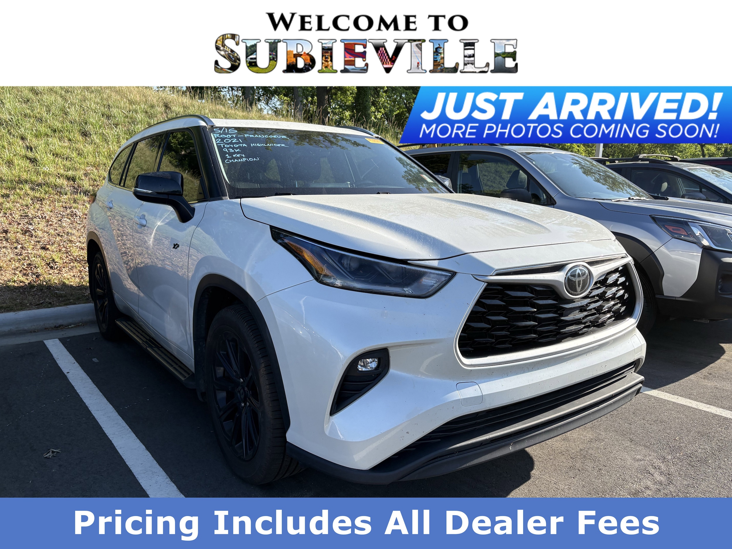 2021 Toyota Highlander XLE 4x4 V6's photo