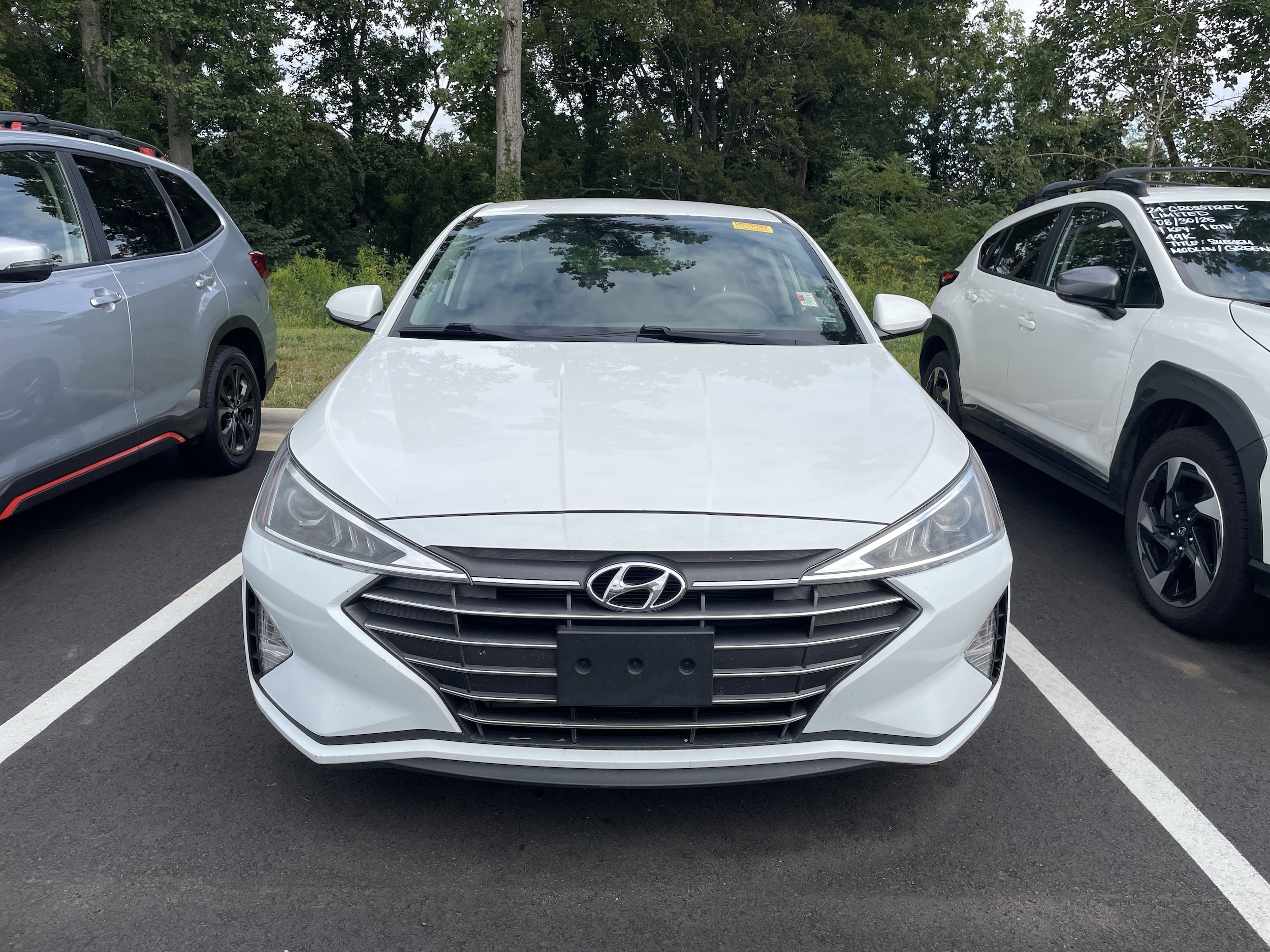 Used 2019 Hyundai Elantra SEL with VIN 5NPD84LFXKH405919 for sale in Asheville, NC