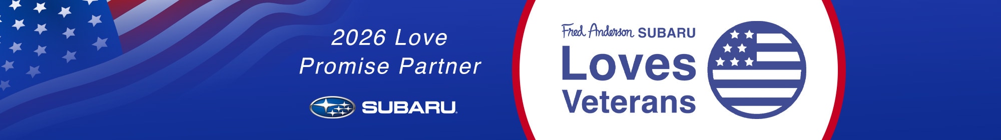 Fred Anderson Subaru Loves Veterans