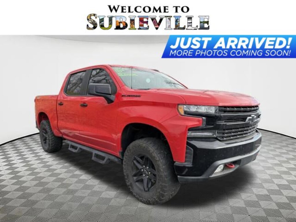 Used 2021 Chevrolet Silverado 1500 LT Trail Boss 4WD Crew Cab 147 LT Trail Boss