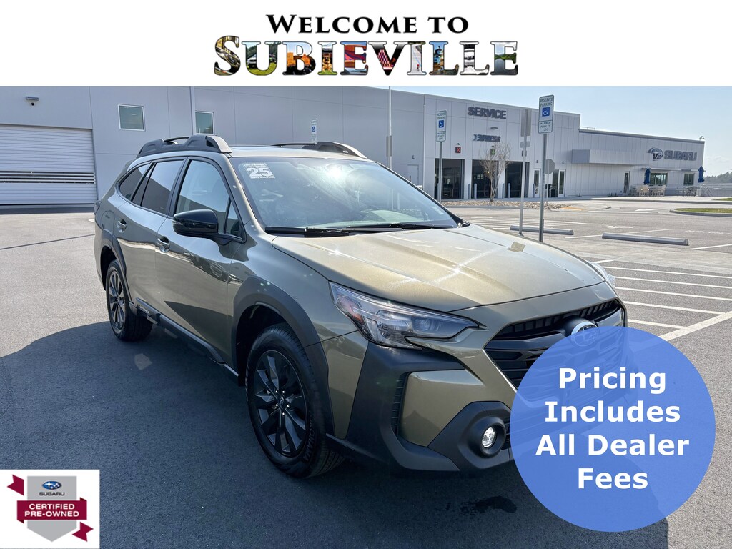 Certified 2025 Subaru Outback Onyx Edition Onyx Edition AWD