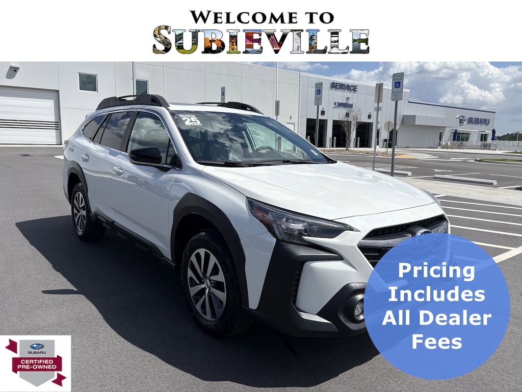 Certified 2025 Subaru Outback Premium Premium AWD