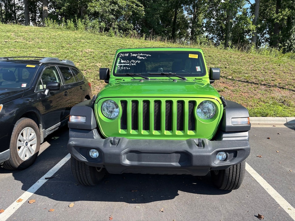 Used 2018 Jeep Wrangler Sport S SUV