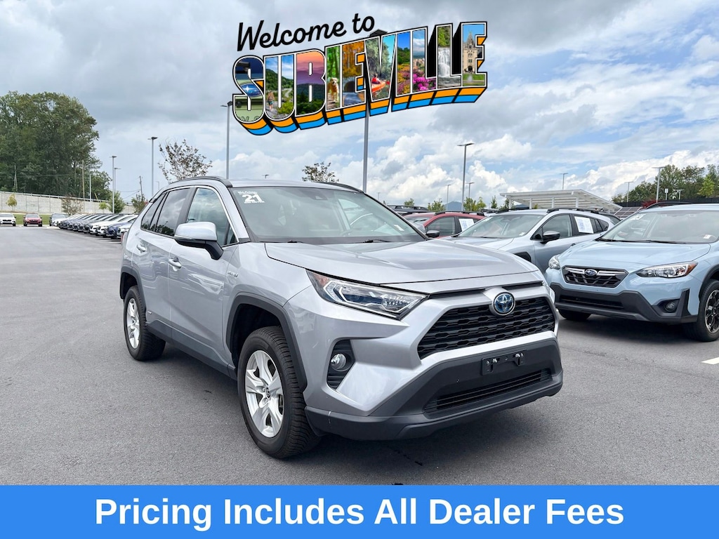 Used 2021 Toyota RAV4 Hybrid XLE SUV