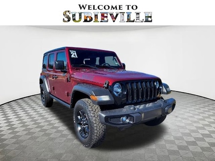 2021 Jeep Wrangler Unlimited Willys Sport Unlimited Willys Sport 4x4