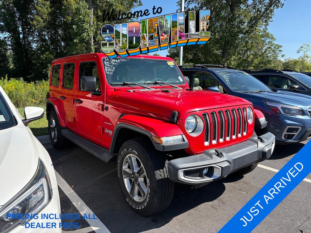 Used 2019 Jeep Wrangler Unlimited Sahara SUV