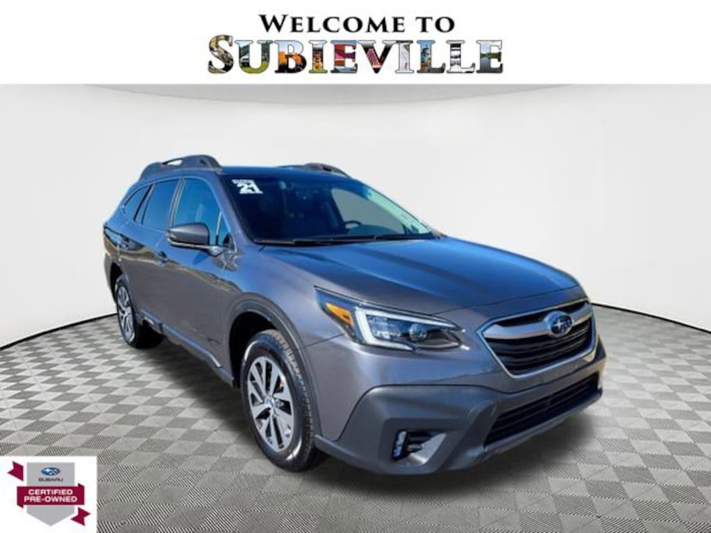 Certified 2021 Subaru Outback Premium Premium CVT