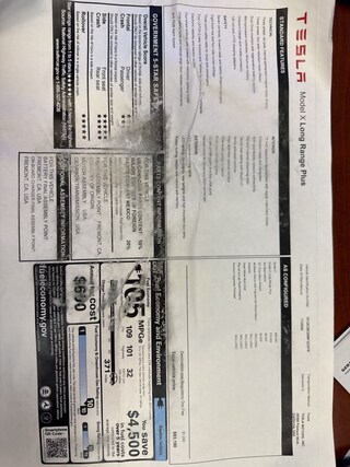 2021 Tesla Model X Long Range SUV