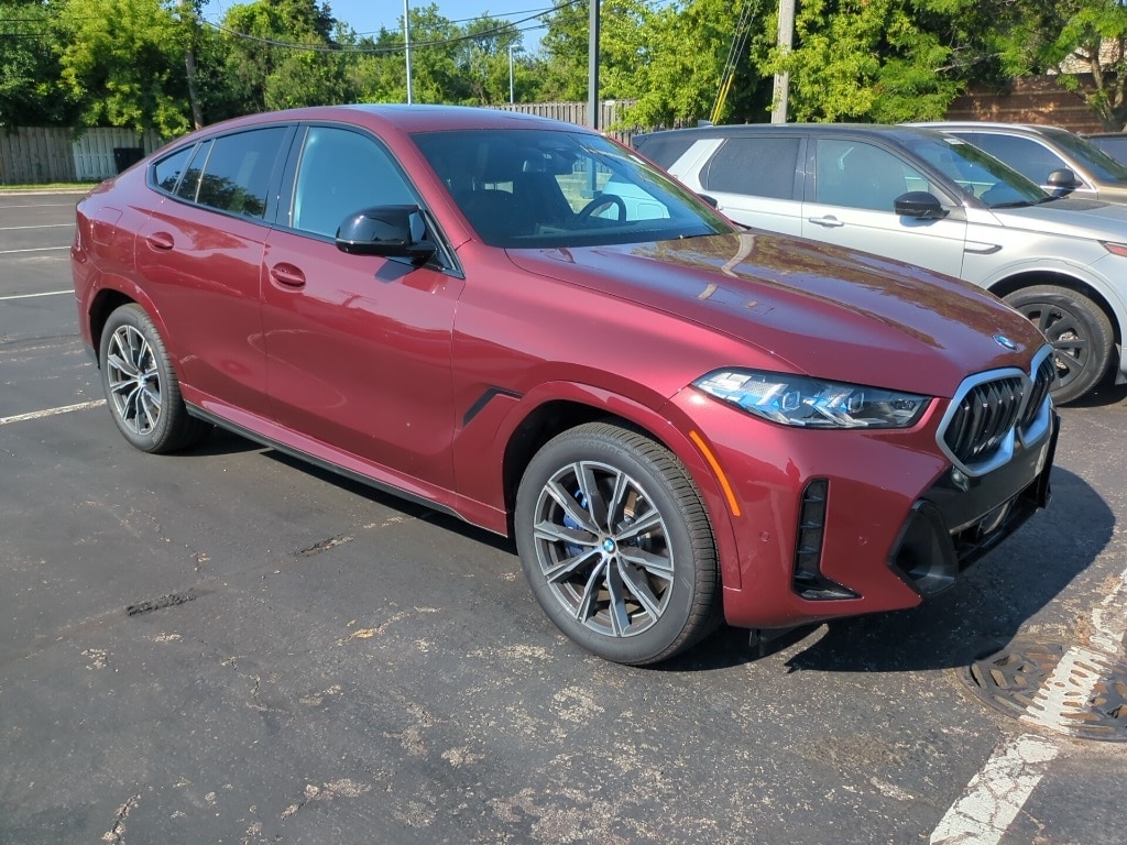 Used 2025 BMW X6 M60i with VIN 5UX43EX00S9Y37873 for sale in Downers Grove, IL