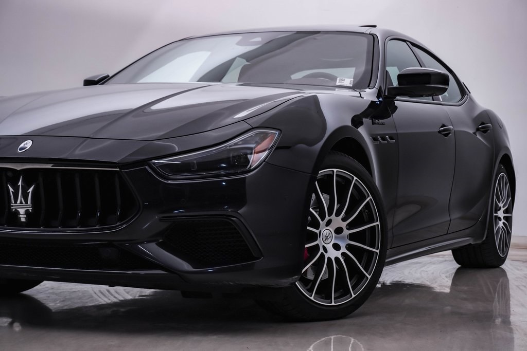 Used 2023 Maserati Ghibli Modena with VIN ZAM57YTM3PX411551 for sale in Downers Grove, IL