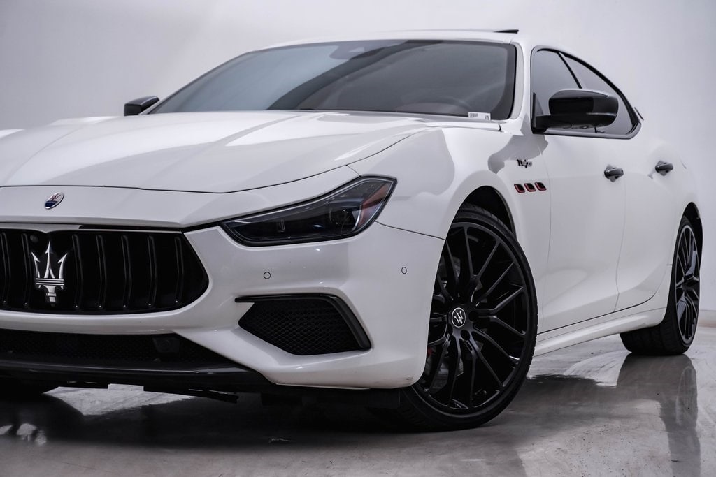 Certified 2021 Maserati Ghibli Trofeo with VIN ZAM57ZSA8M1377277 for sale in Downers Grove, IL