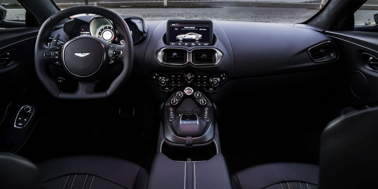 All New Aston Martin Vantage interior