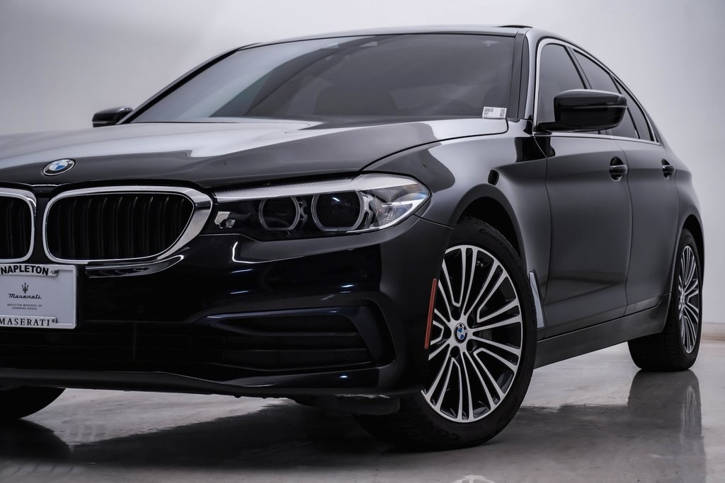 Used 2020 BMW 5 Series 530i with VIN WBAJR7C01LWW64837 for sale in Downers Grove, IL