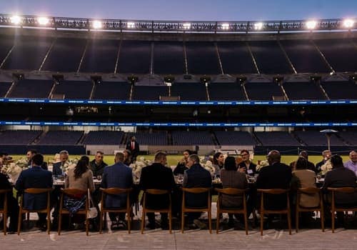 Napleton's Aston Martin & Chase Business Banking Dinner Event At Soldier Field