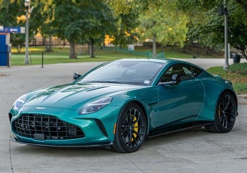 Aston Martin Vantage Sports Car At Soldier Field